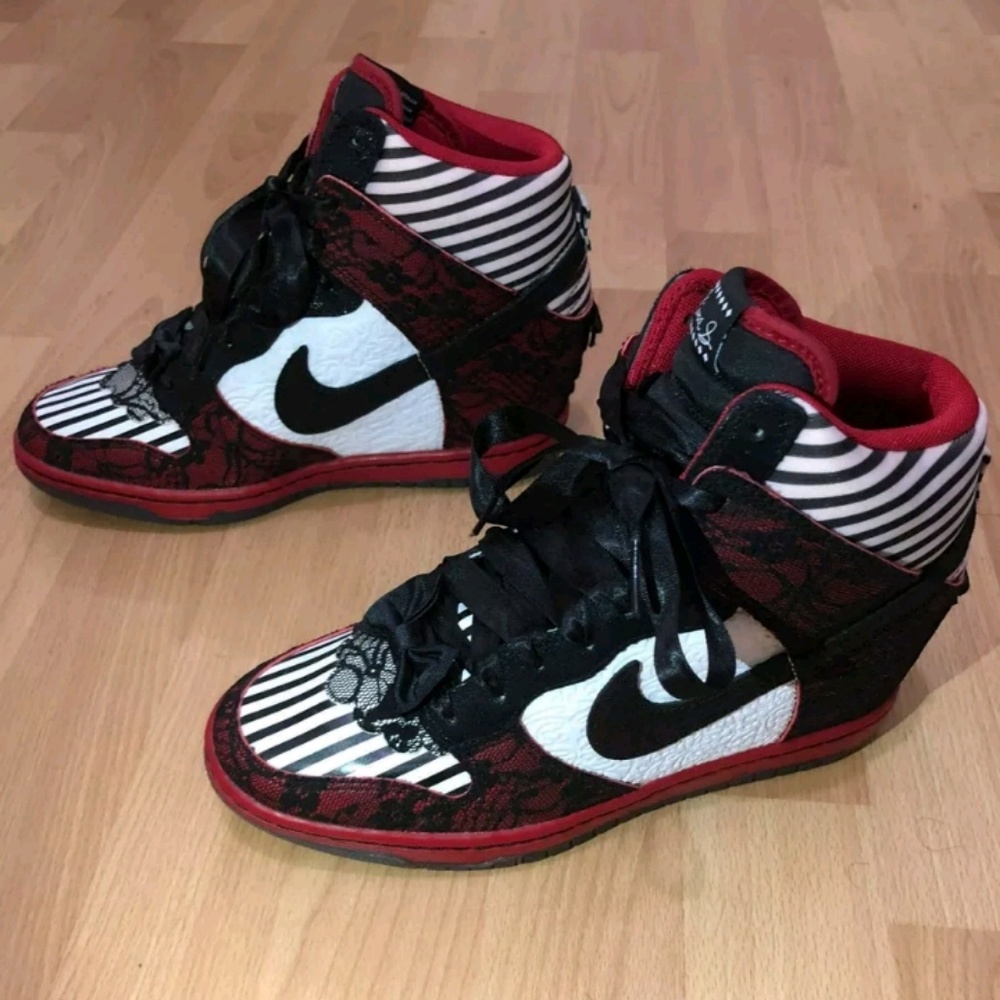 Nike Dunk Sky Hi wedge DB Kira Doernbecher Floral